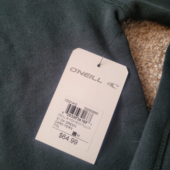 O'Neill Pullover Cowl Neck Sweatshirt sz M - BNWT - Picture 4 of 6